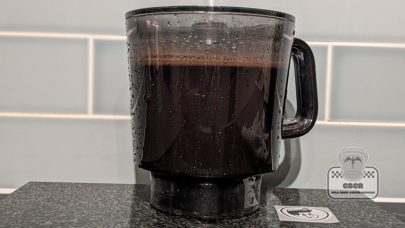 Scout Coffee Roasters Basecamp Cold Brew Coffee Review OXO setup