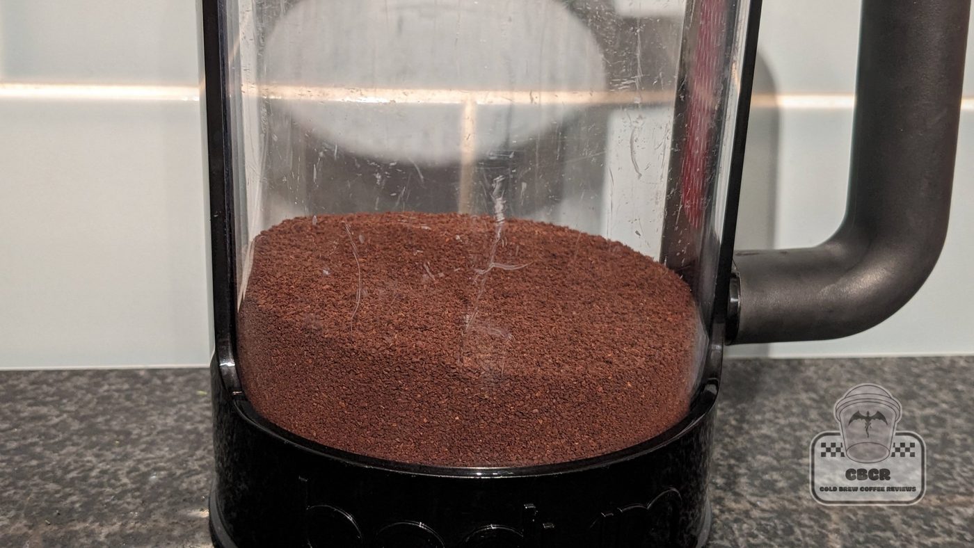 Asda Extra Special Brazilian Roast & Ground Coffee in the Bodum