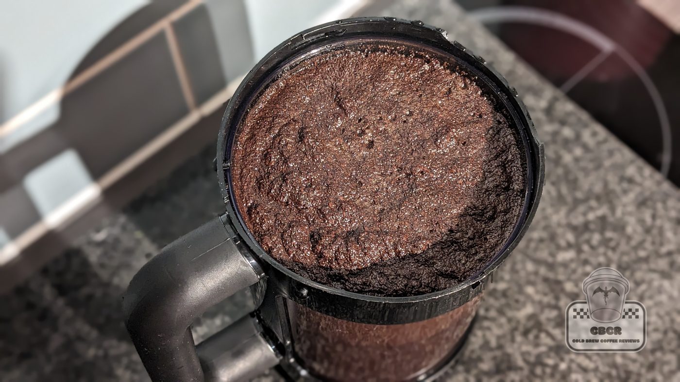 Asda Extra Special Brazilian Roast & Ground Coffee brewing in the bodum